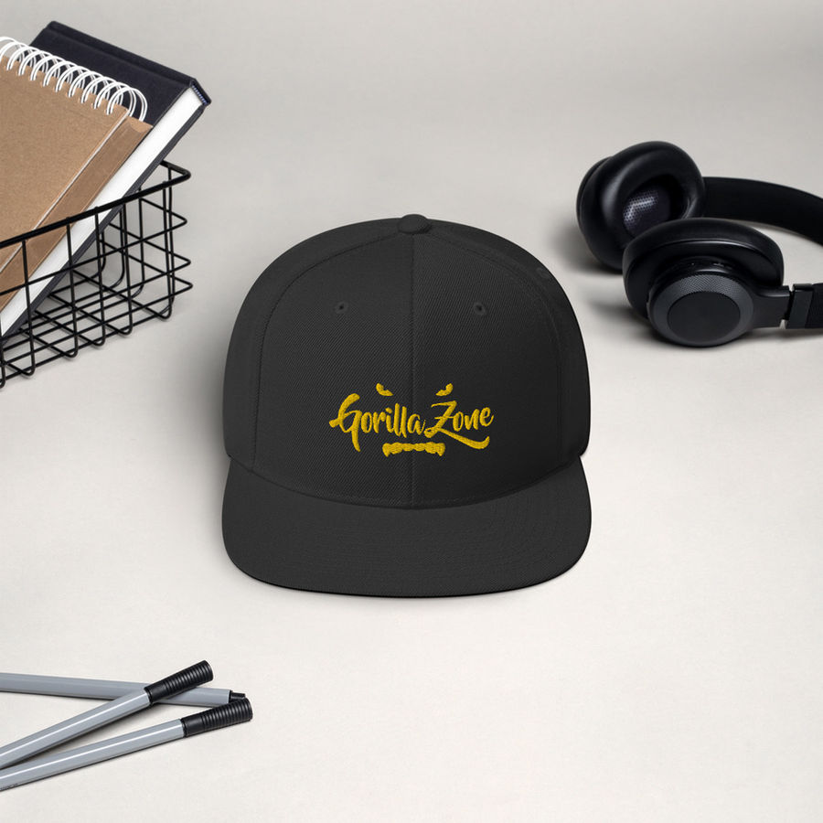 Gorilla Zone Black & Yellow Snapback