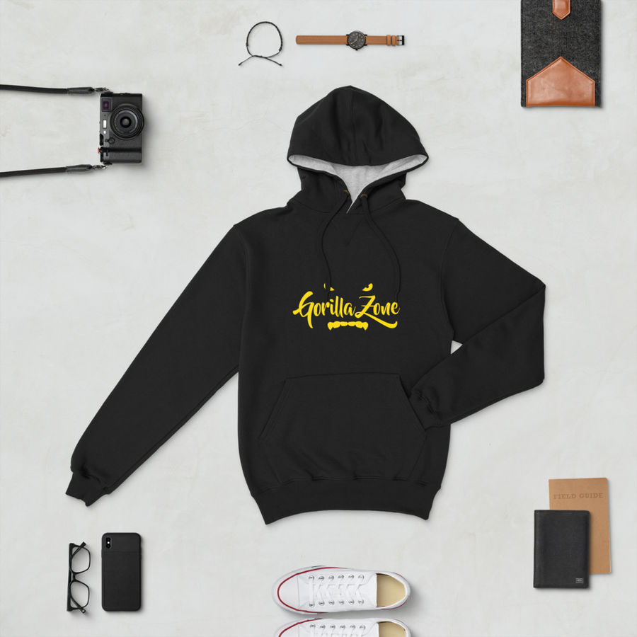 Gorilla Zone Black & Yellow Champion Hoodie